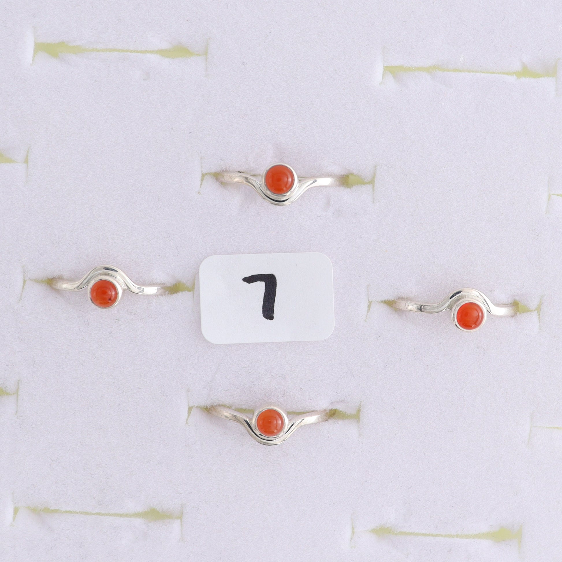 One Carnelian Ring - Expert Wholesale and Supplier of Wholesale Crystals & Bulk Gemstones, ["carnelian","India","Ring","sterling silver"]