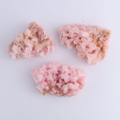 Pink Halite Set of 6