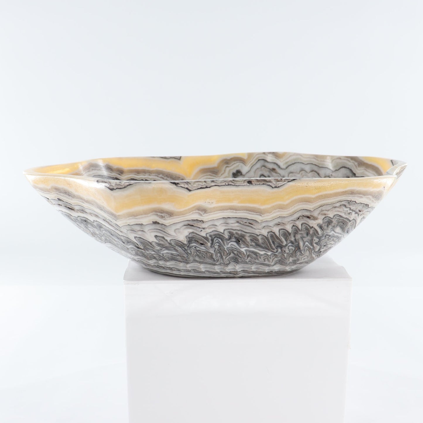 Mexican Onyx/Calcite Bowl