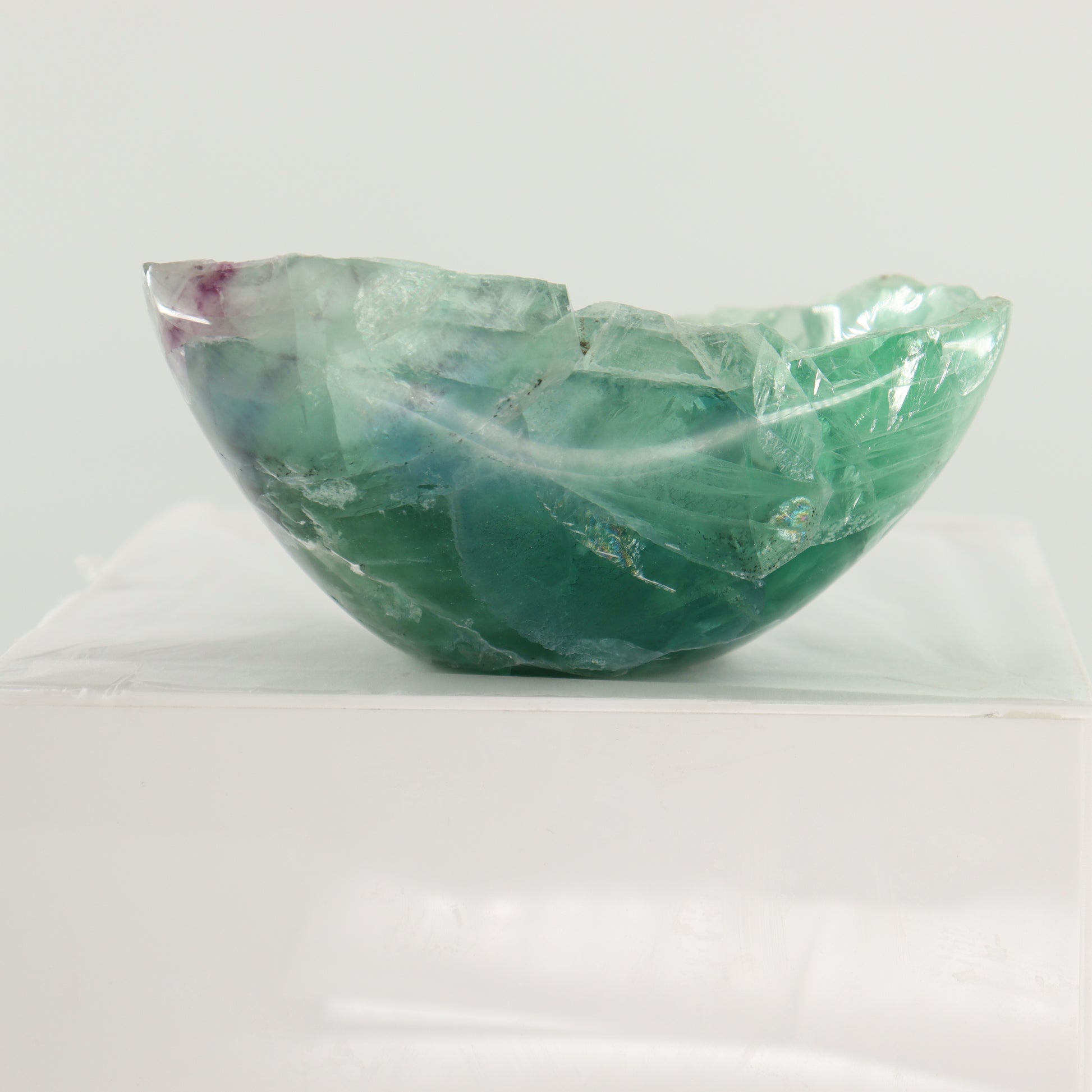 Fluorite Bowls Set of 2 - Expert Wholesale and Supplier of Wholesale Crystals & Bulk Gemstones, ["Bowls","Fluorite","Mexico"]