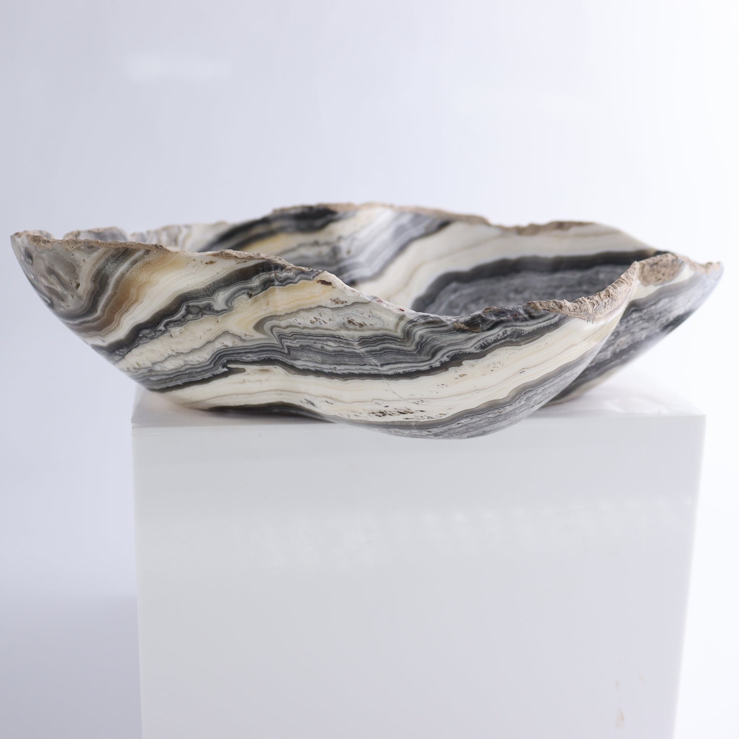 Zebra Onyx Bowl - Expert Wholesale and Supplier of Wholesale Crystals & Bulk Gemstones, ["Bowls","Mexico","onyx"]