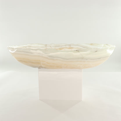 Onyx Canoe Bowl - Expert Wholesale and Supplier of Wholesale Crystals & Bulk Gemstones, ["Bowls","canoe","Mexico","onyx"]