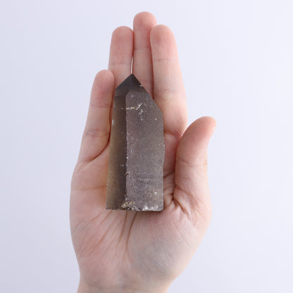 Smoky Quartz Polished Tops Set of 18 - Expert Wholesale and Supplier of Wholesale Crystals & Bulk Gemstones, ["Brazil","close_70","Points","Polished Tip","Quartz","Smoky Quartz"]