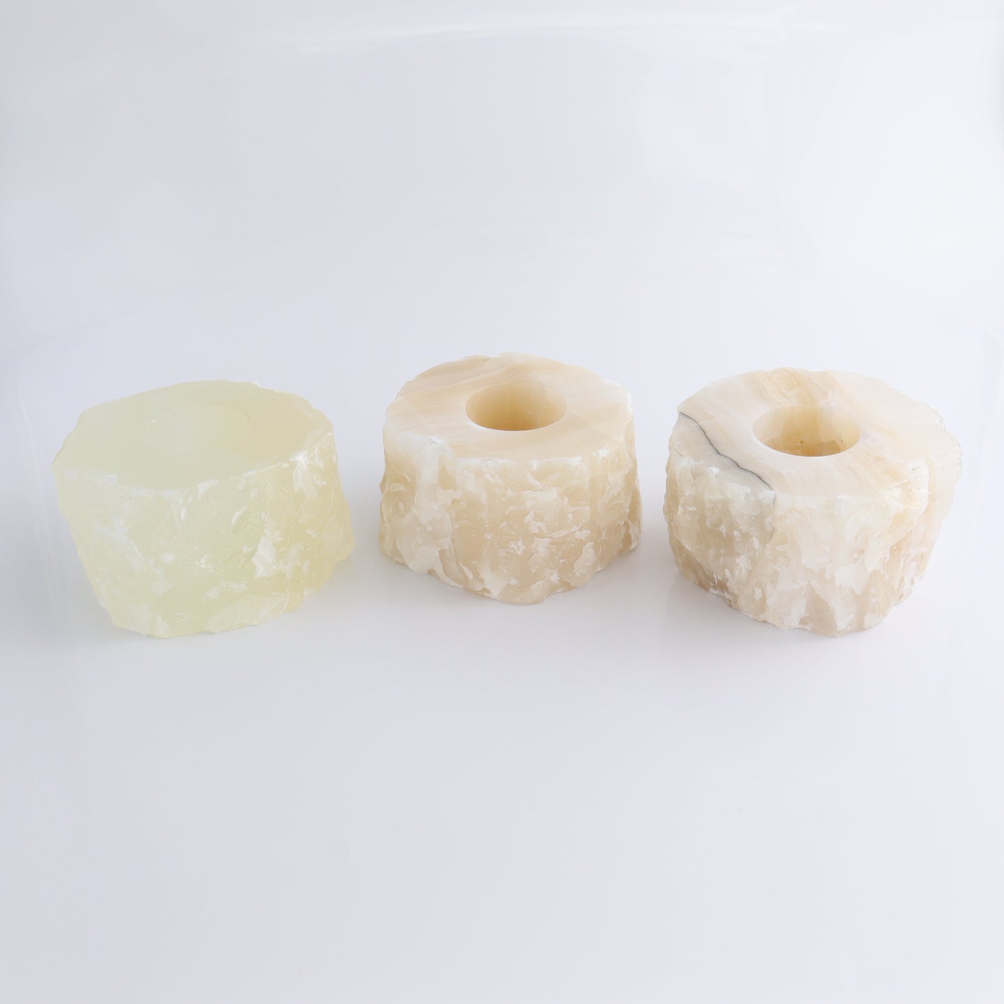 White Onyx Candle Holder Rough - Expert Wholesale and Supplier of Wholesale Crystals & Bulk Gemstones, ["Candle Holder","Catalog Onyx","Mexico","onyx","White onyx"]