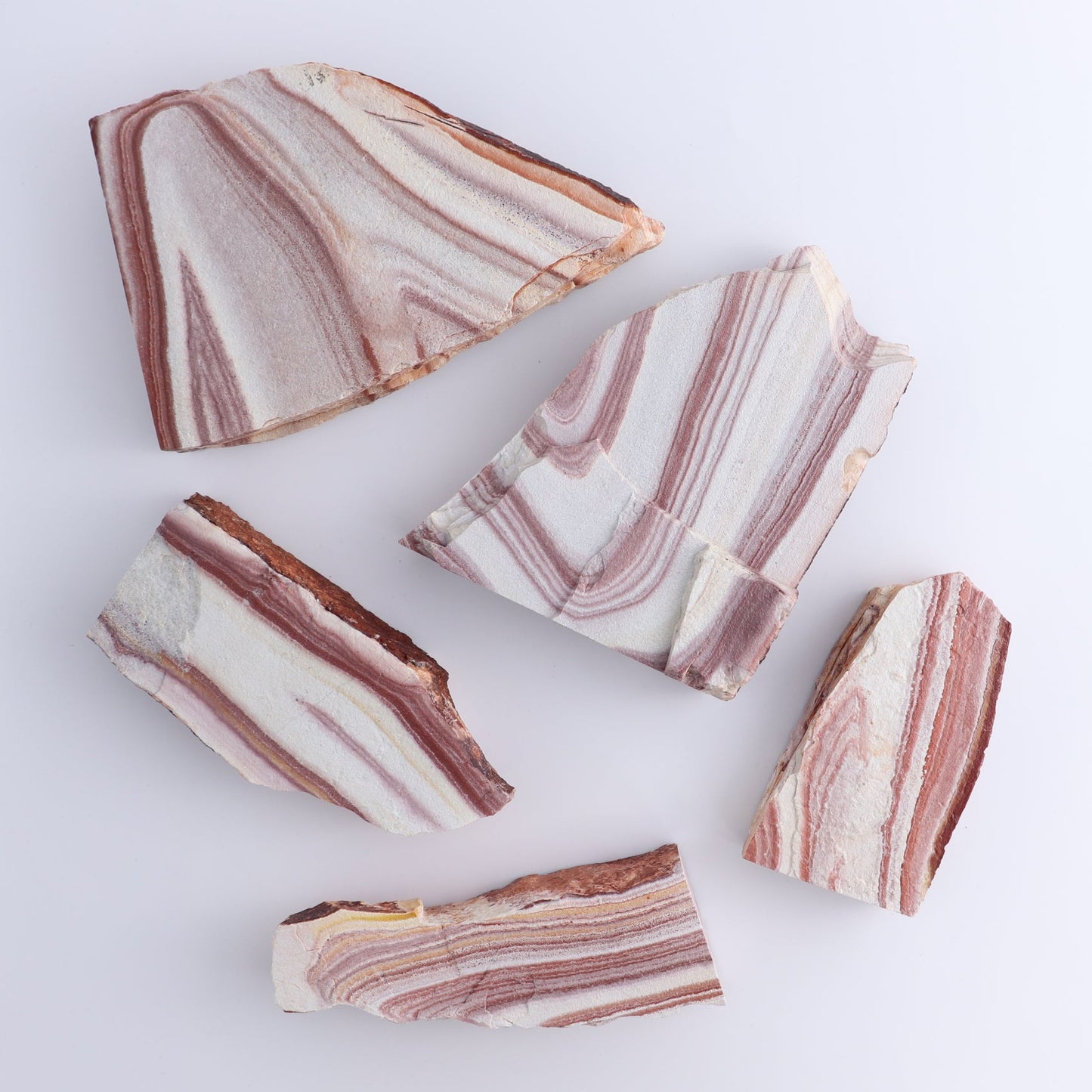 Rhyolite Slabs Set of 5 - Expert Wholesale and Supplier of Wholesale Crystals & Bulk Gemstones, ["Rhyolite","Slices and Slabs"]