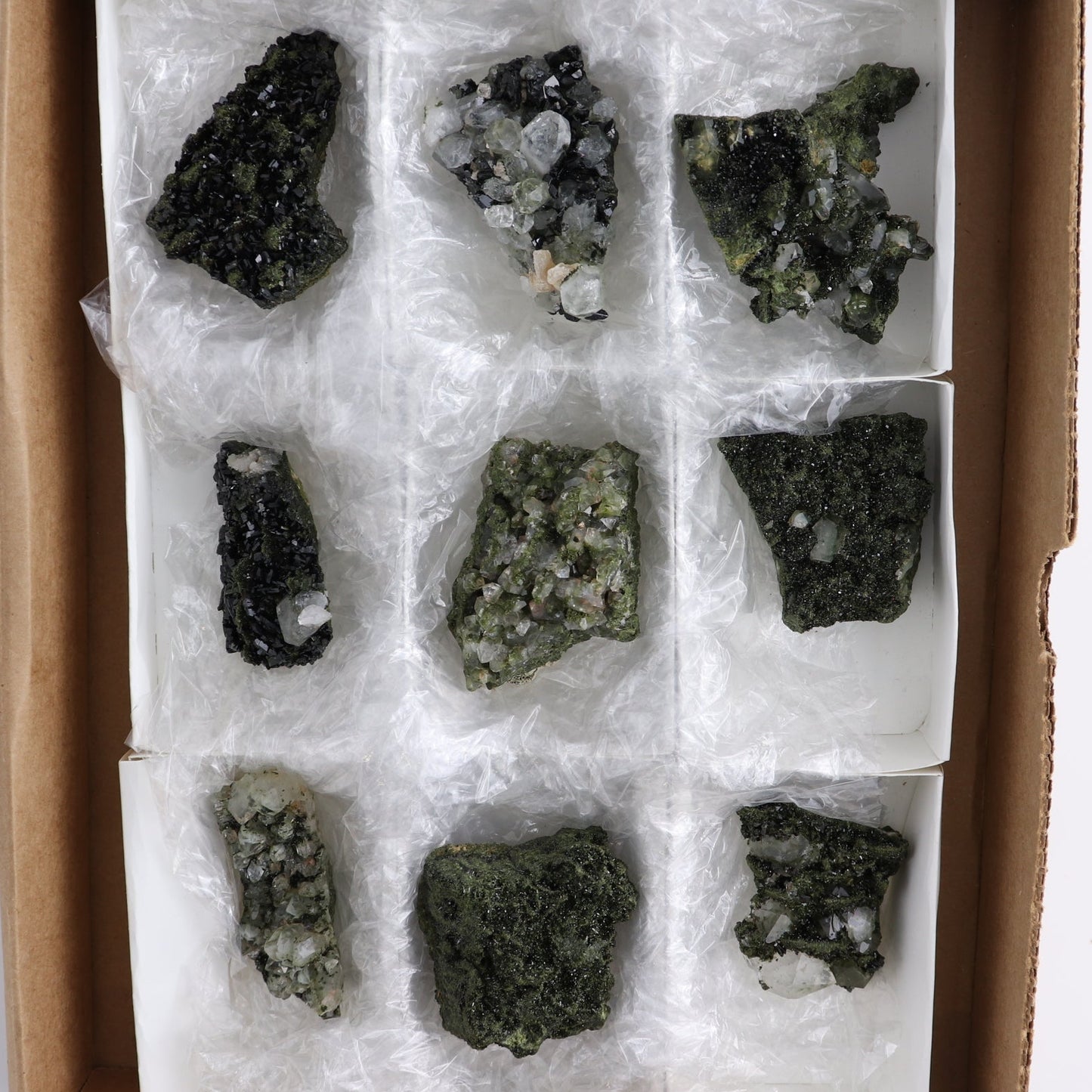 Epidote Set of 9