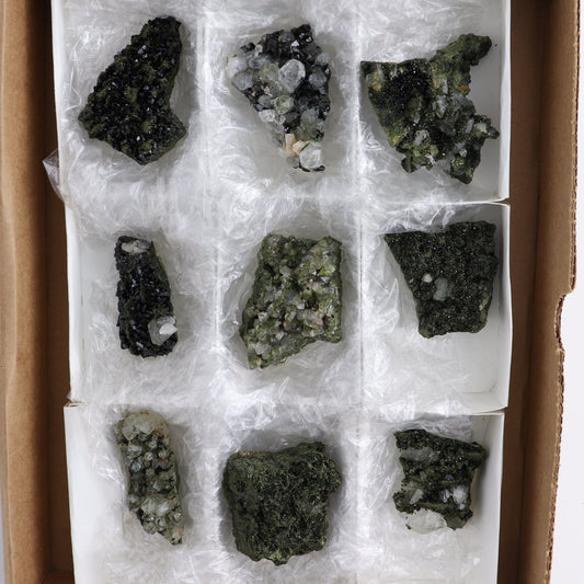 Epidote Set of 9
