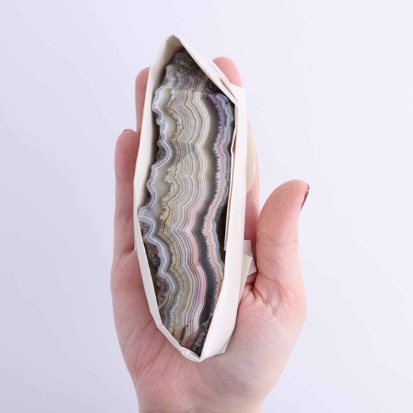 Crazy Lace Agate Flat of 10 - Expert Wholesale and Supplier of Wholesale Crystals & Bulk Gemstones, ["Crazy Lace Agate","Mexico"]
