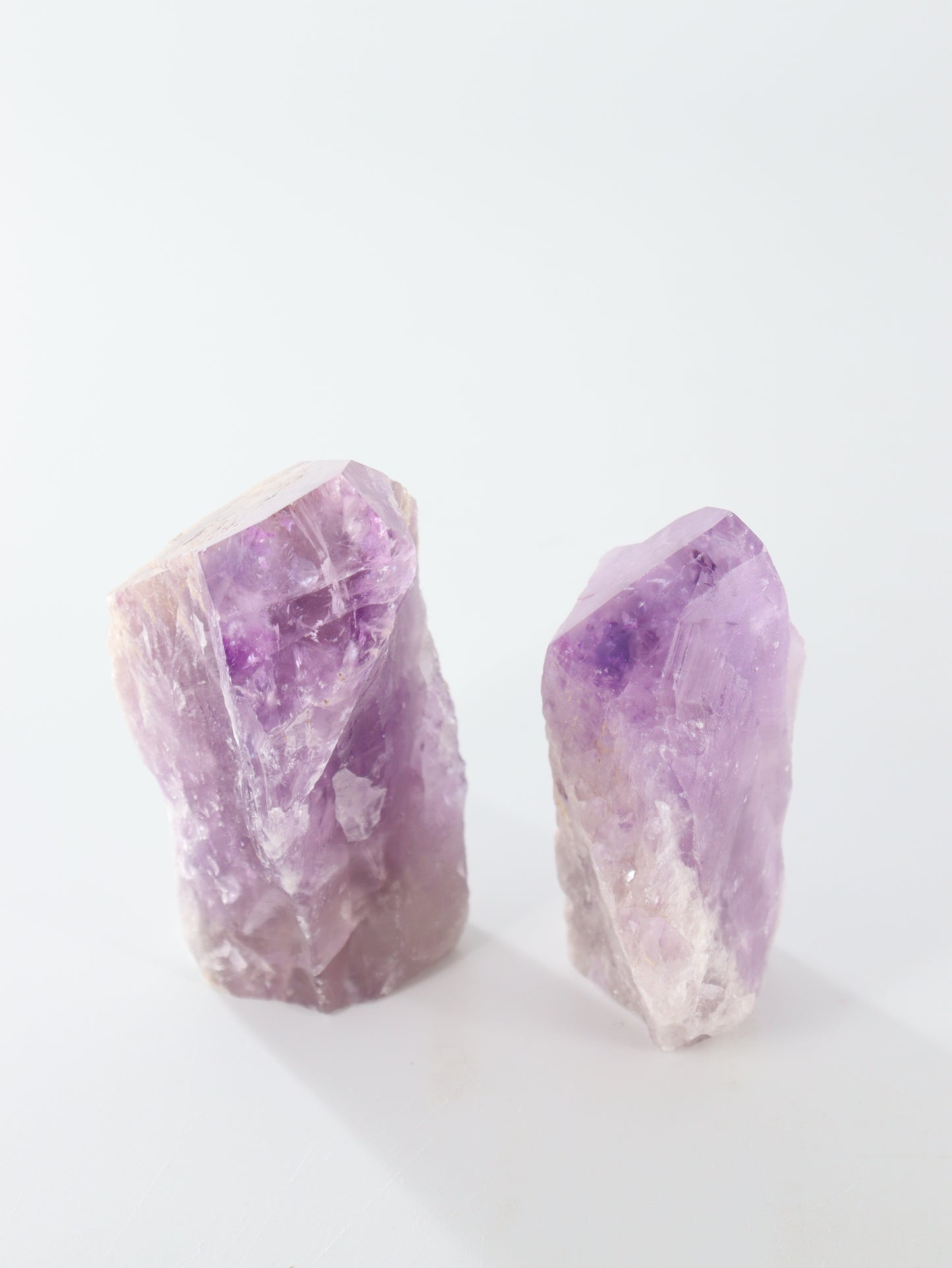 Rough Amethyst Set of 2 - Expert Supplier of Wholesale Crystals & Bulk Gemstones