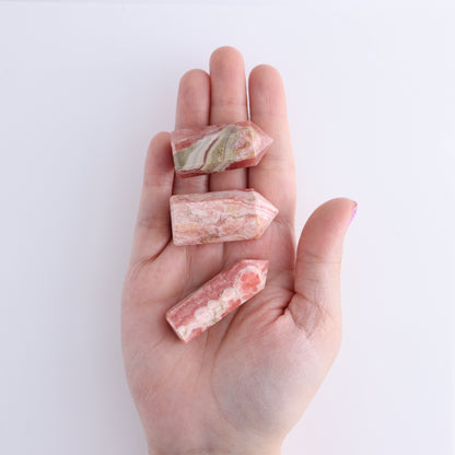 Rhodochrosite Towers Set of 5 - Expert Wholesale and Supplier of Wholesale Crystals & Bulk Gemstones, ["Argentina","Rhodochrosite","Towers"]