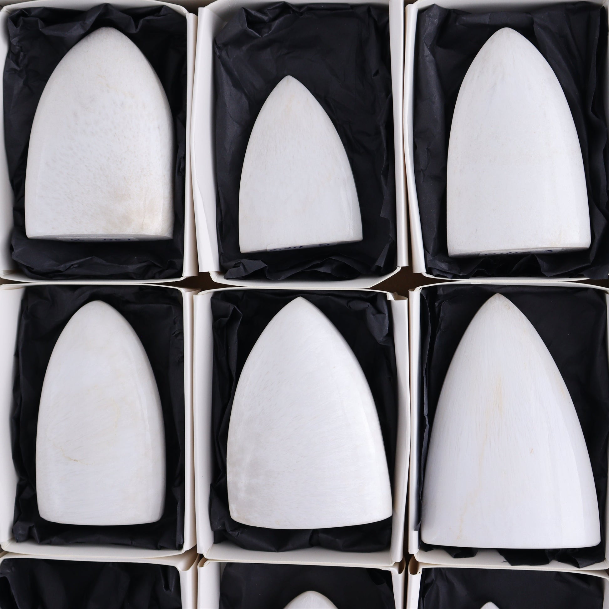 Scolecite Freeforms Flat of 12 - Expert Wholesale and Supplier of Wholesale Crystals & Bulk Gemstones, ["Freeforms","India","Scolecite"]