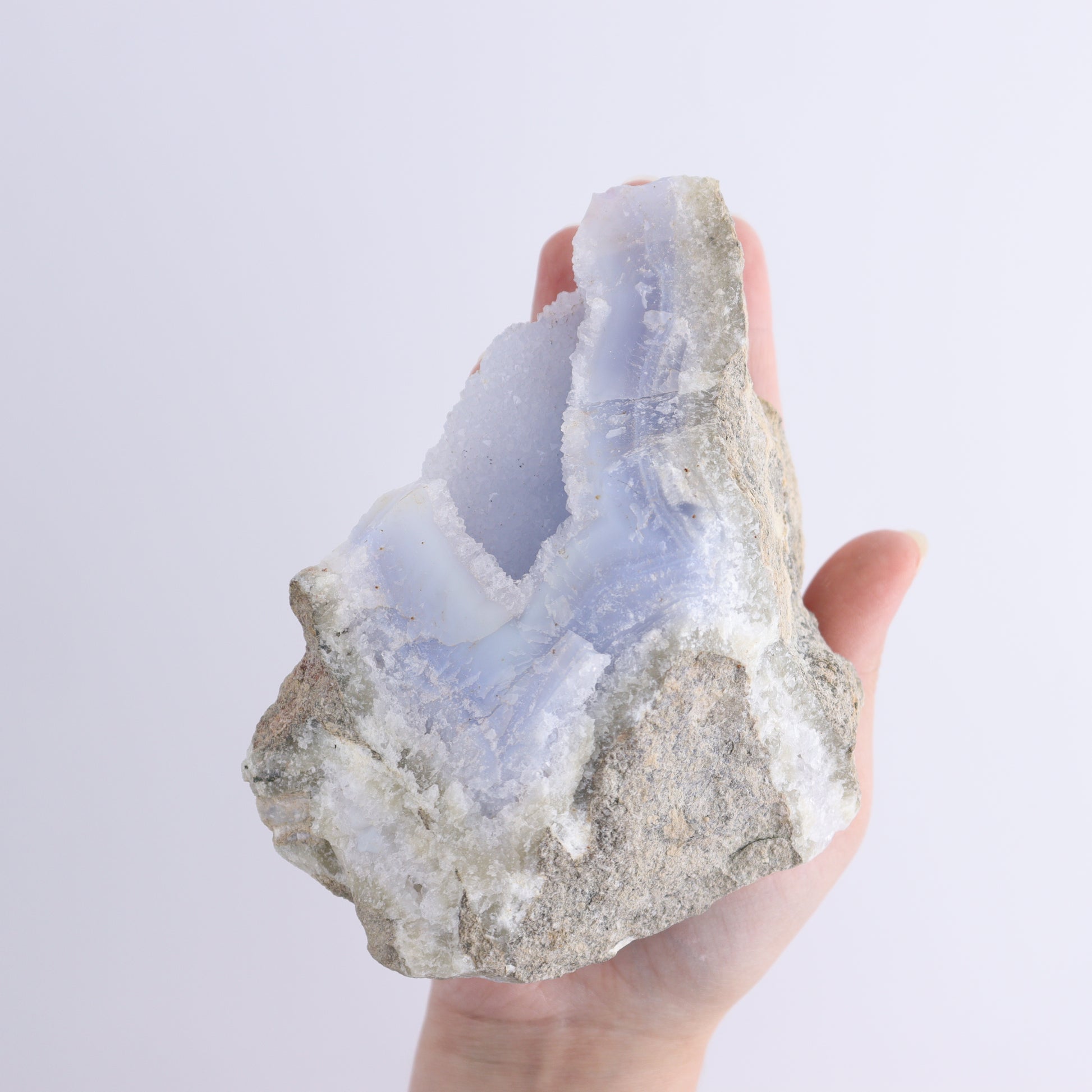 Blue Lace Agate Freeforms Set of 6 - Expert Wholesale and Supplier of Wholesale Crystals & Bulk Gemstones, ["Agate","Blue Lace Agate"]