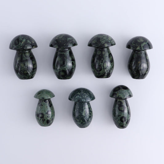 Kambaba Jasper Mushrooms Set of 7