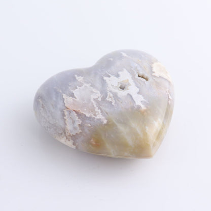 One Heart Chalcedony Agate