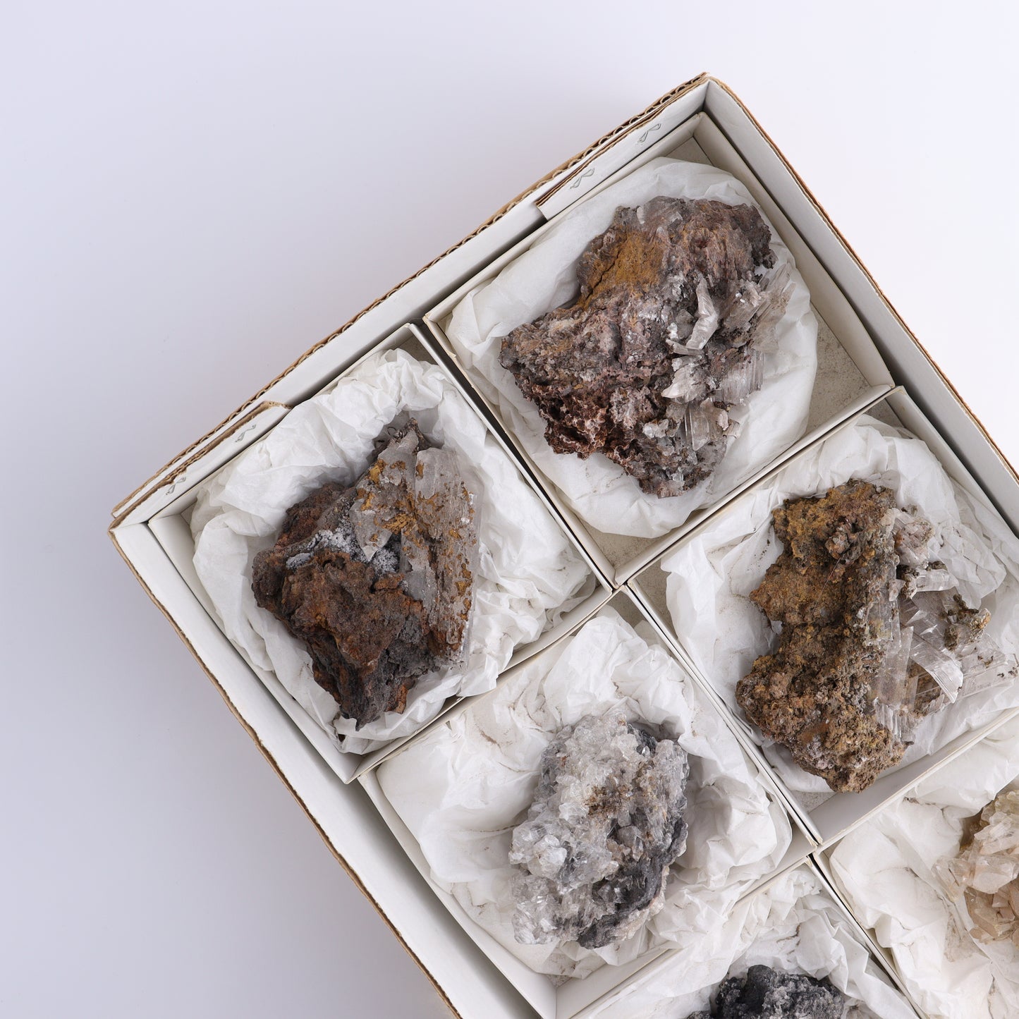 Selenite Clusters from Mexico Set of 6 - Expert Wholesale and Supplier of Wholesale Crystals & Bulk Gemstones, ["close_70","Clusters","Mexico","selenite"]