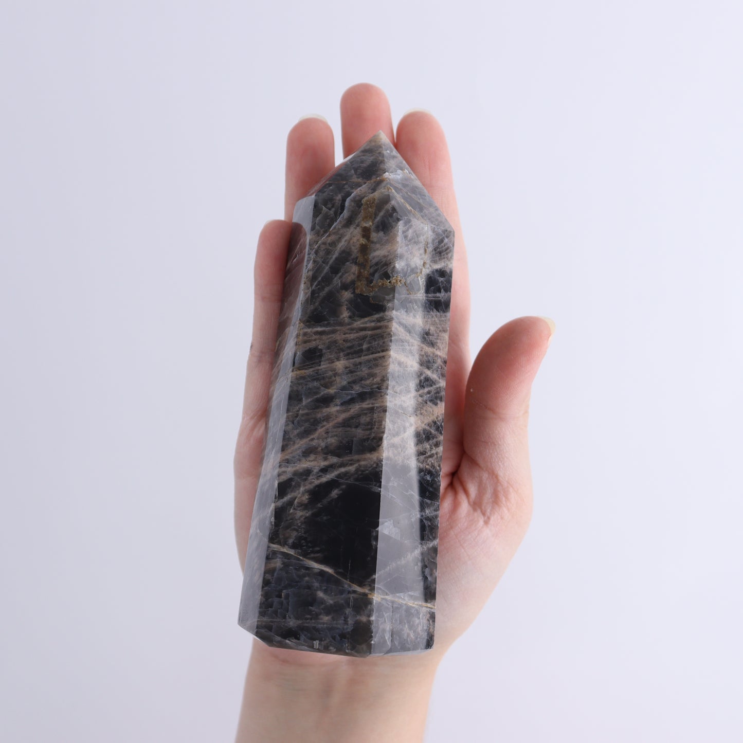Black Moonstone Towers Set of 4 - Expert Wholesale and Supplier of Wholesale Crystals & Bulk Gemstones, ["Black Moonstone","Moonstone","Towers"]