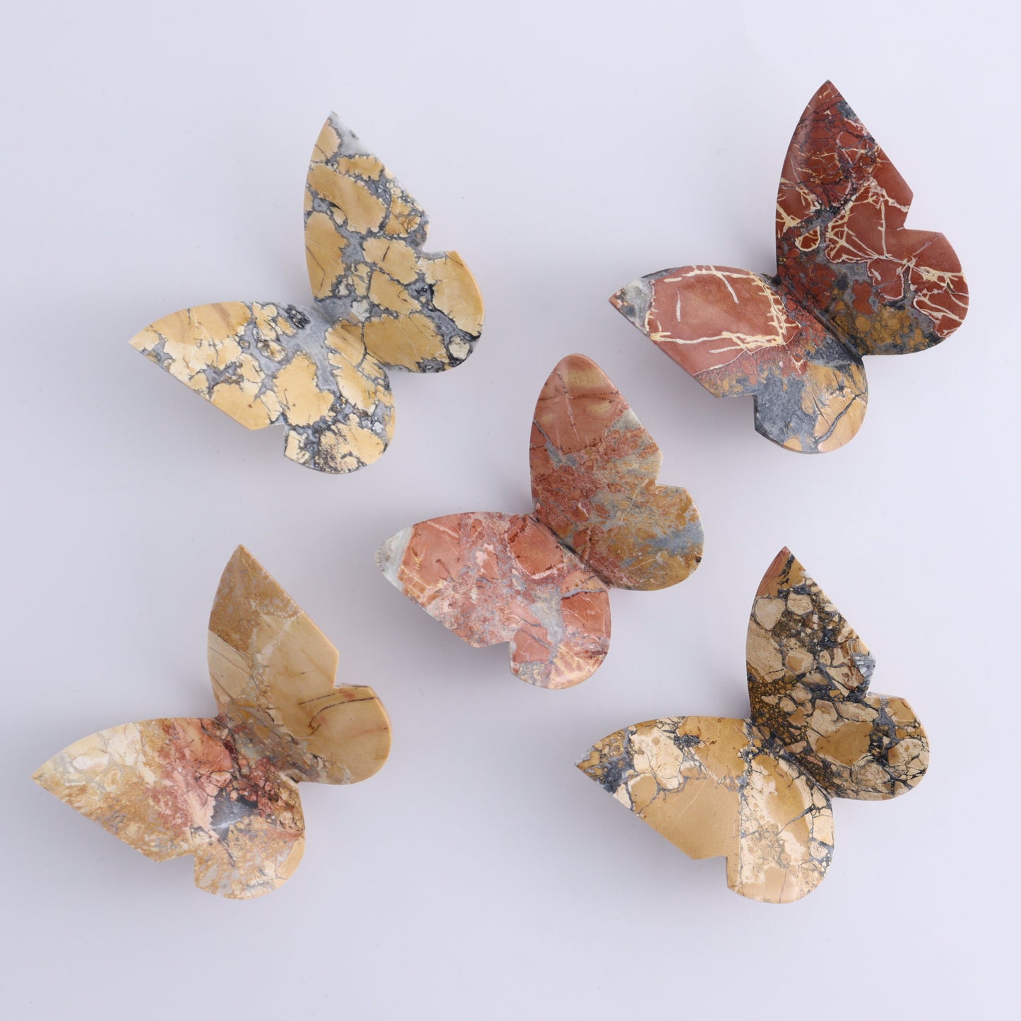 One Maligano Jasper Butterfly - Expert Wholesale and Supplier of Wholesale Crystals & Bulk Gemstones, ["Butterflies","Butterfly","jasper","Maligano Jasper"]