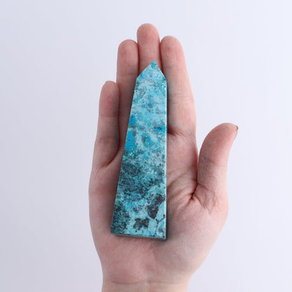 Chrysocolla Towers Set of 6