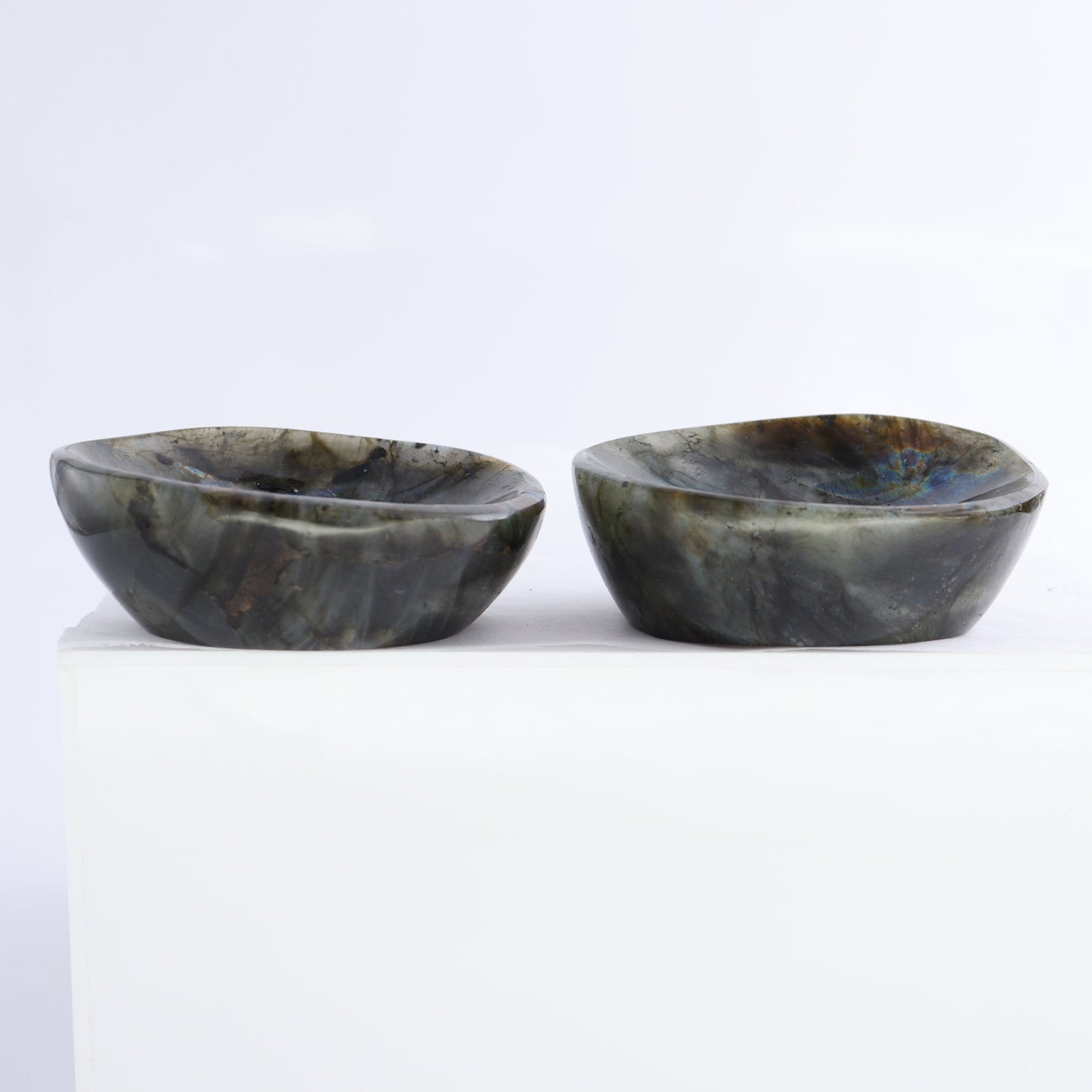 Labradorite Bowls Set of 10 - Expert Wholesale and Supplier of Wholesale Crystals & Bulk Gemstones, ["Bowls","Labradorite","Madagascar"]