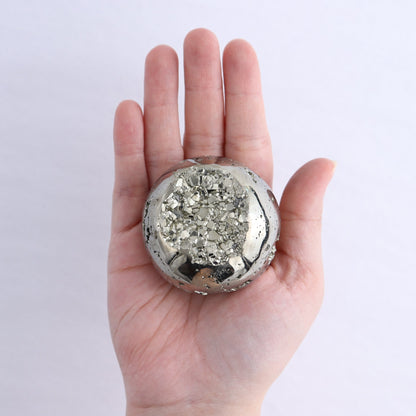 Pyrite Spheres Set of 4