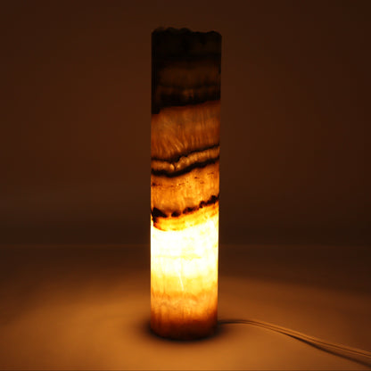 One Green & Honey Onyx Lamp Blind - Expert Wholesale and Supplier of Wholesale Crystals & Bulk Gemstones, ["Lamps","Mexico","onyx"]