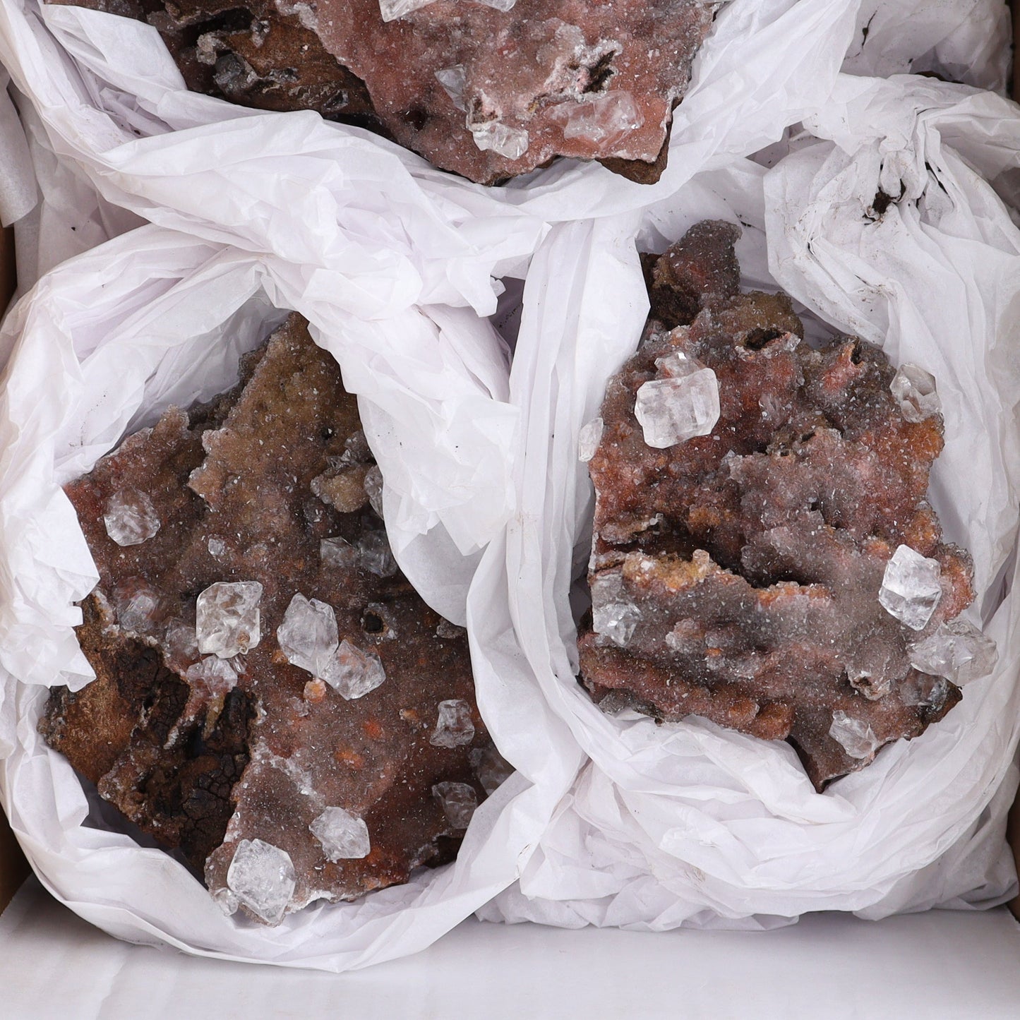 Calcite Clusters from Santa Eulalia Flats - Expert Wholesale and Supplier of Wholesale Crystals & Bulk Gemstones, ["Calcite","Mexico","Santa Eulalia Calcite"]