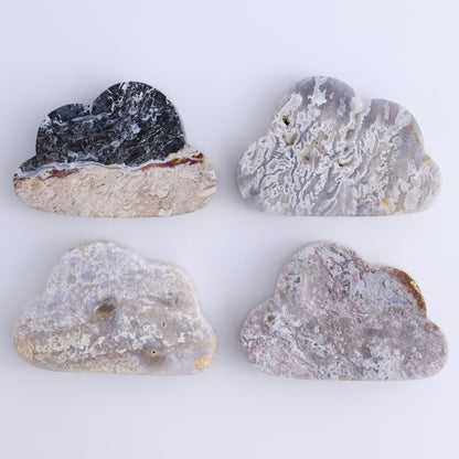 Agate Clouds Set of 12 - Expert Wholesale and Supplier of Wholesale Crystals & Bulk Gemstones, ["Agate","Clouds"]