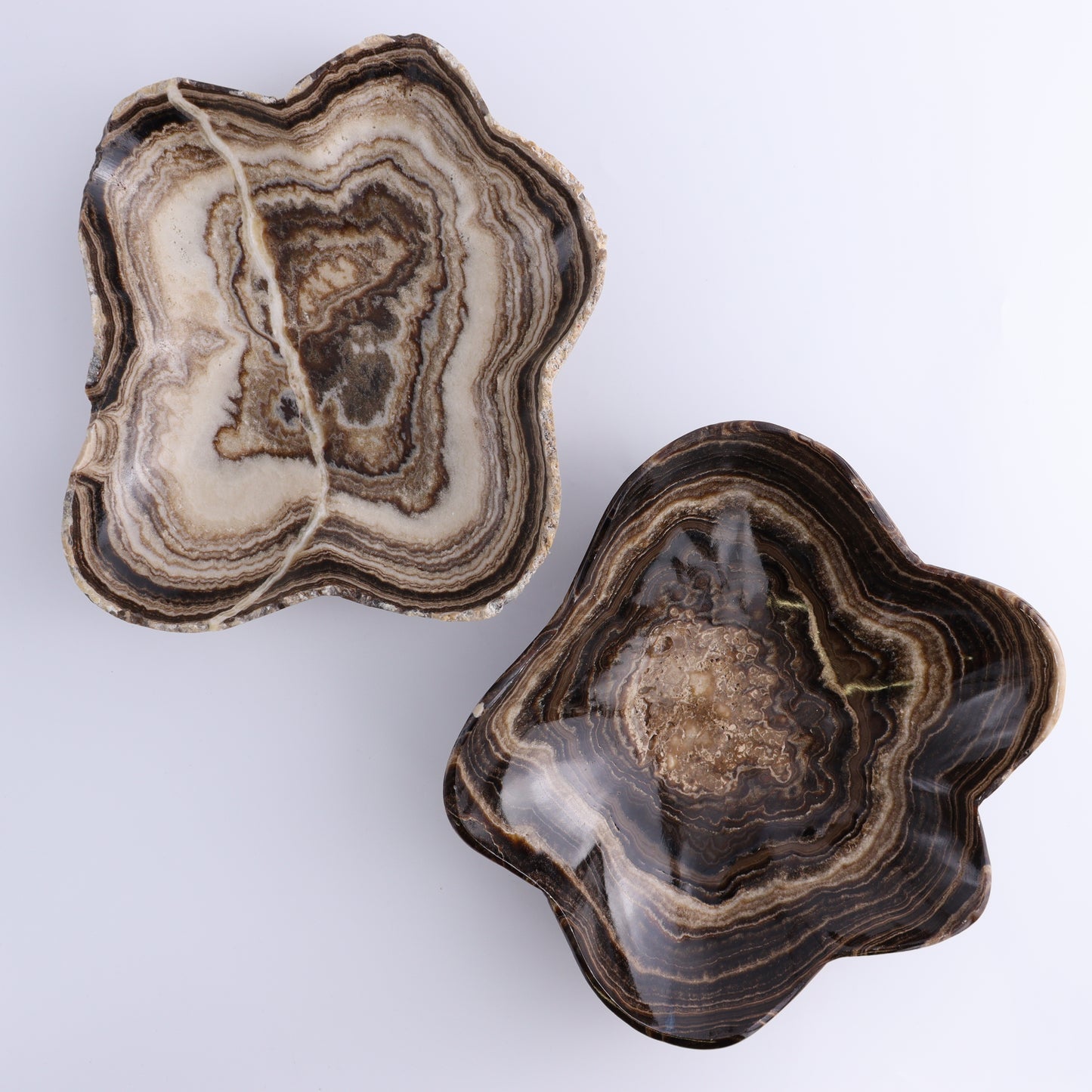 One Bowl Mexican Onyx/Calcite Chocolate - Expert Wholesale and Supplier of Wholesale Crystals & Bulk Gemstones, ["bowl","Calcite","Catalog Onyx","Decorative Dish","Mexico","onyx"]