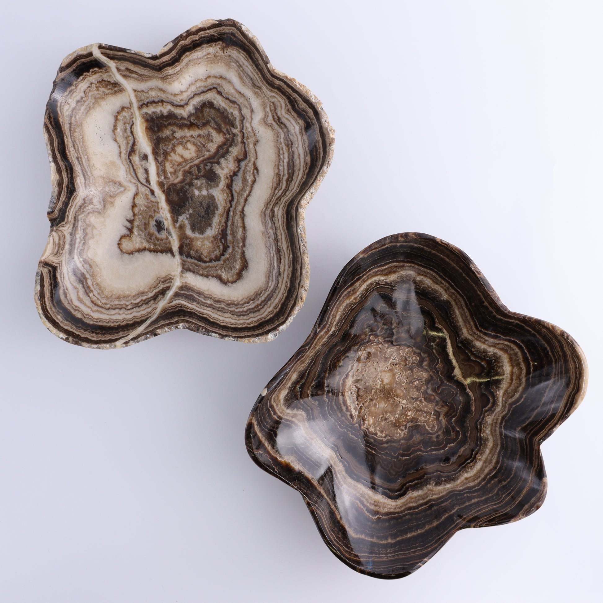 One Bowl Mexican Onyx/Calcite Chocolate - Expert Wholesale and Supplier of Wholesale Crystals & Bulk Gemstones, ["bowl","Calcite","Catalog Onyx","Decorative Dish","Mexico","onyx"]