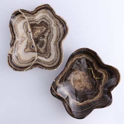 One Bowl Mexican Onyx/Calcite Chocolate - Expert Wholesale and Supplier of Wholesale Crystals & Bulk Gemstones, ["bowl","Calcite","Catalog Onyx","Decorative Dish","Mexico","onyx"]
