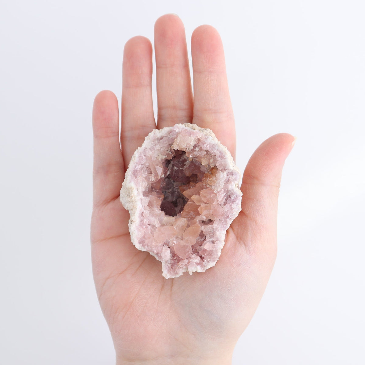Pink Amethyst Geodes Set of 12