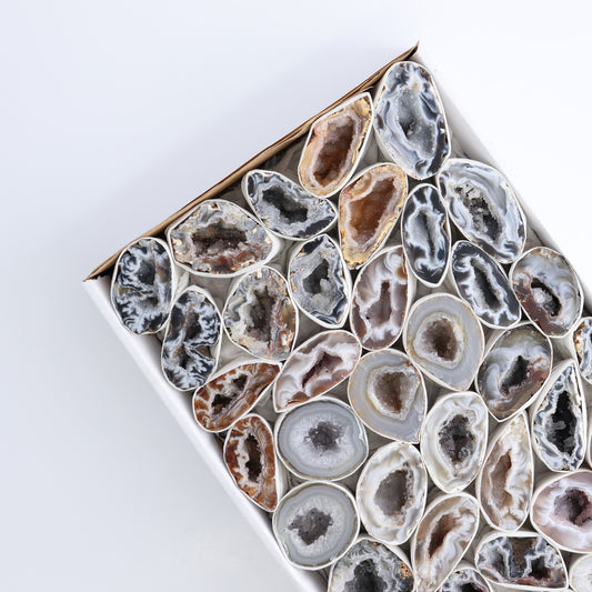 Agate Geodes Flat - Expert Wholesale and Supplier of Wholesale Crystals & Bulk Gemstones, ["Agate","Geodes"]