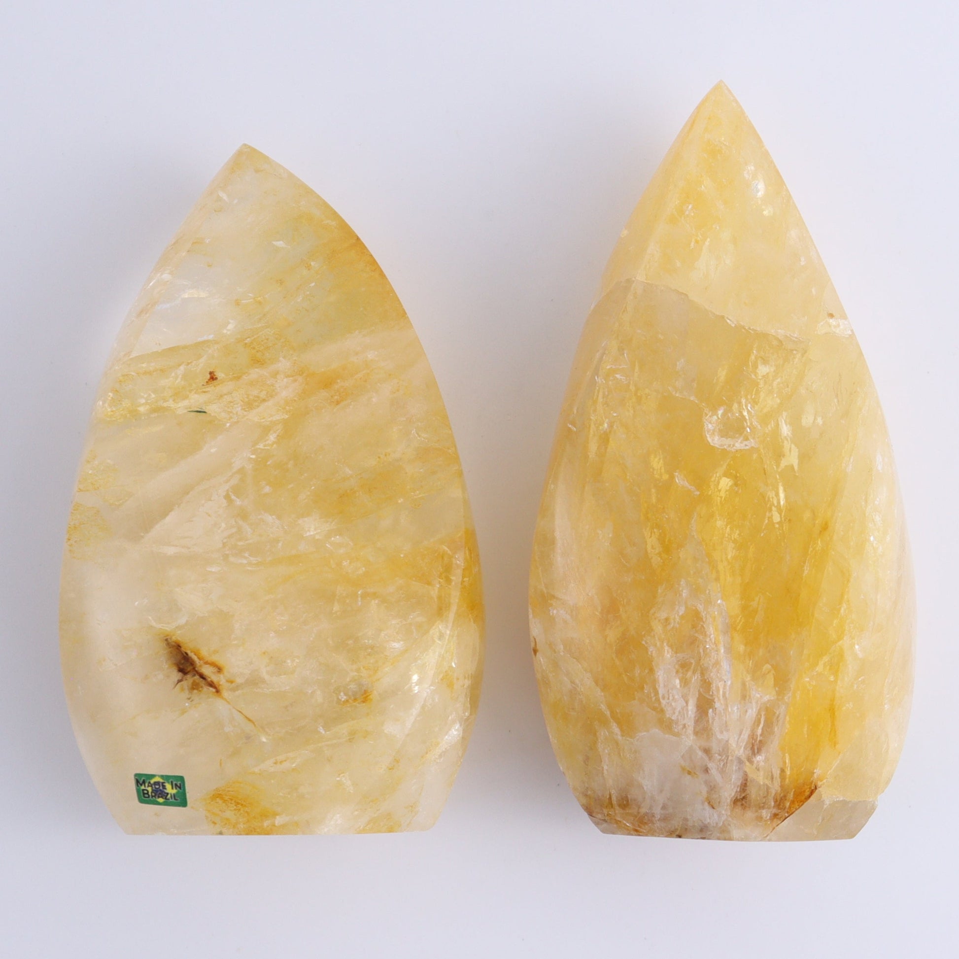Golden Healer Flames Set of 4 - Expert Wholesale and Supplier of Wholesale Crystals & Bulk Gemstones, ["Brazil","flames","Golden Healer"]