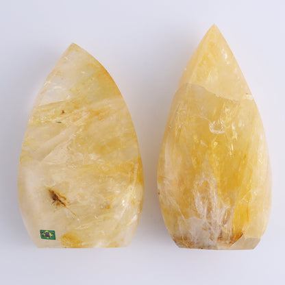 Golden Healer Flames Set of 4 - Expert Wholesale and Supplier of Wholesale Crystals & Bulk Gemstones, ["Brazil","flames","Golden Healer"]