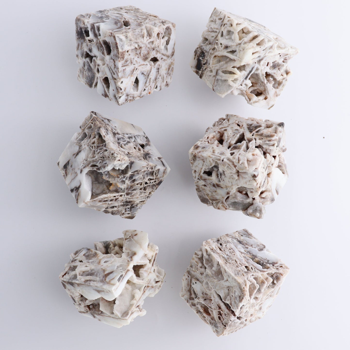 Sphalerite Cubes Set of 6 - Expert Wholesale and Supplier of Wholesale Crystals & Bulk Gemstones, ["Cubes","Peru","sphalerite"]