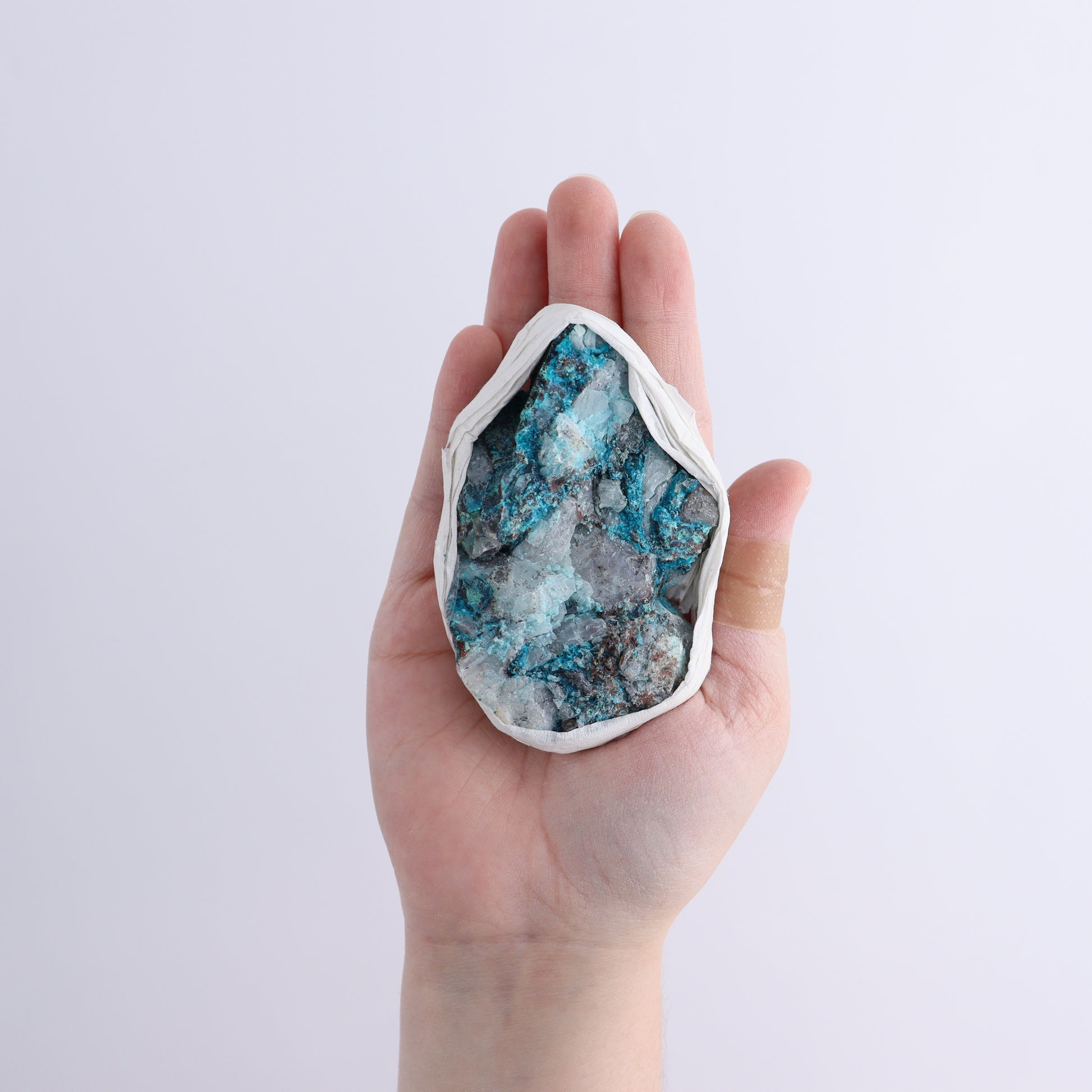 Chrysocolla with Quartz Roughs Flat - Expert Wholesale and Supplier of Wholesale Crystals & Bulk Gemstones, ["Chrysocolla","Flats","Freeforms","Peru","Rough"]