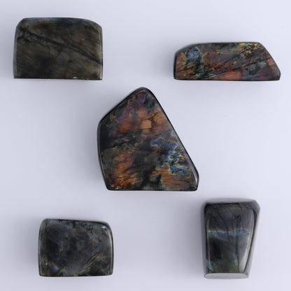 Labradorite Freeform Set of 10 - Expert Wholesale and Supplier of Wholesale Crystals & Bulk Gemstones, ["Freeforms","Labradorite","Madagascar"]