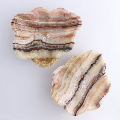 One Bowl Mexican Onyx/Calcite Honey & Pink - Expert Wholesale and Supplier of Wholesale Crystals & Bulk Gemstones, ["bowl","Calcite","Catalog Onyx","Decorative Dish","Mexico","onyx"]