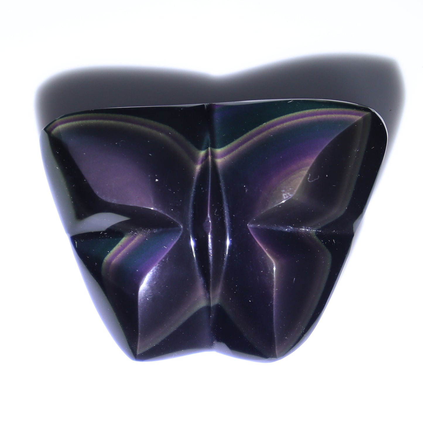 Rainbow Obsidian Butterflies Set of 8 - Expert Wholesale and Supplier of Wholesale Crystals & Bulk Gemstones, ["Butterflies","Butterfly","Mexico","Rainbow Obsidian"]