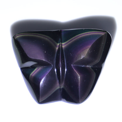 Rainbow Obsidian Butterflies Set of 8 - Expert Wholesale and Supplier of Wholesale Crystals & Bulk Gemstones, ["Butterflies","Butterfly","Mexico","Rainbow Obsidian"]