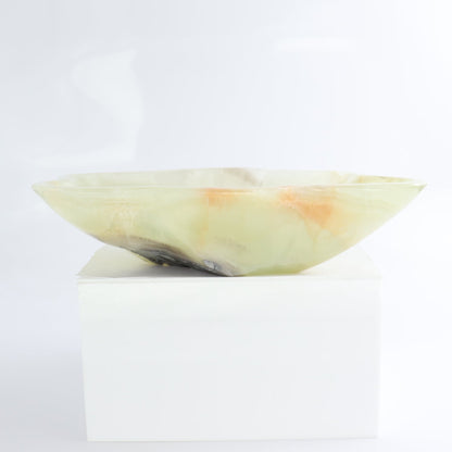 Mexican Onyx/Calcite Bowl 10"