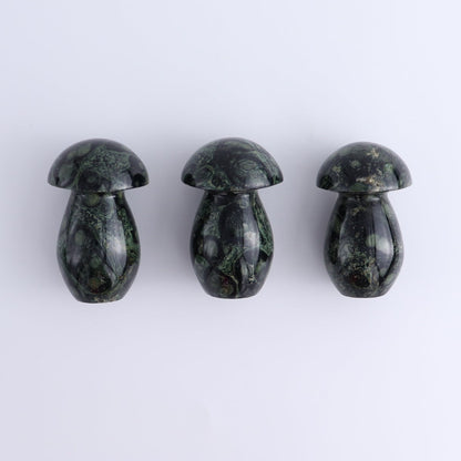 Kambaba Jasper Mushrooms Set of 7 - Expert Wholesale and Supplier of Wholesale Crystals & Bulk Gemstones, ["Kambaba Jasper","Madagascar","Mushrooms"]