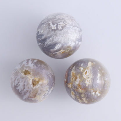 Agate Spheres Set of 9 - Expert Wholesale and Supplier of Wholesale Crystals & Bulk Gemstones, ["Agate","Madagascar","Spheres"]
