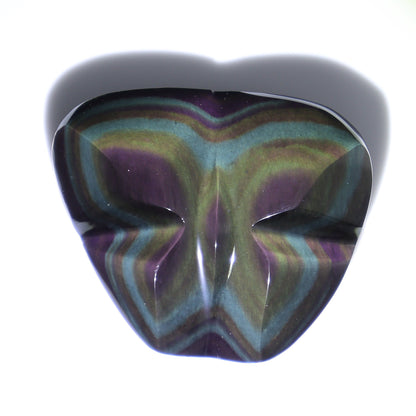 Rainbow Obsidian Butterflies Set of 8 - Expert Wholesale and Supplier of Wholesale Crystals & Bulk Gemstones, ["Butterflies","Butterfly","Mexico","Rainbow Obsidian"]