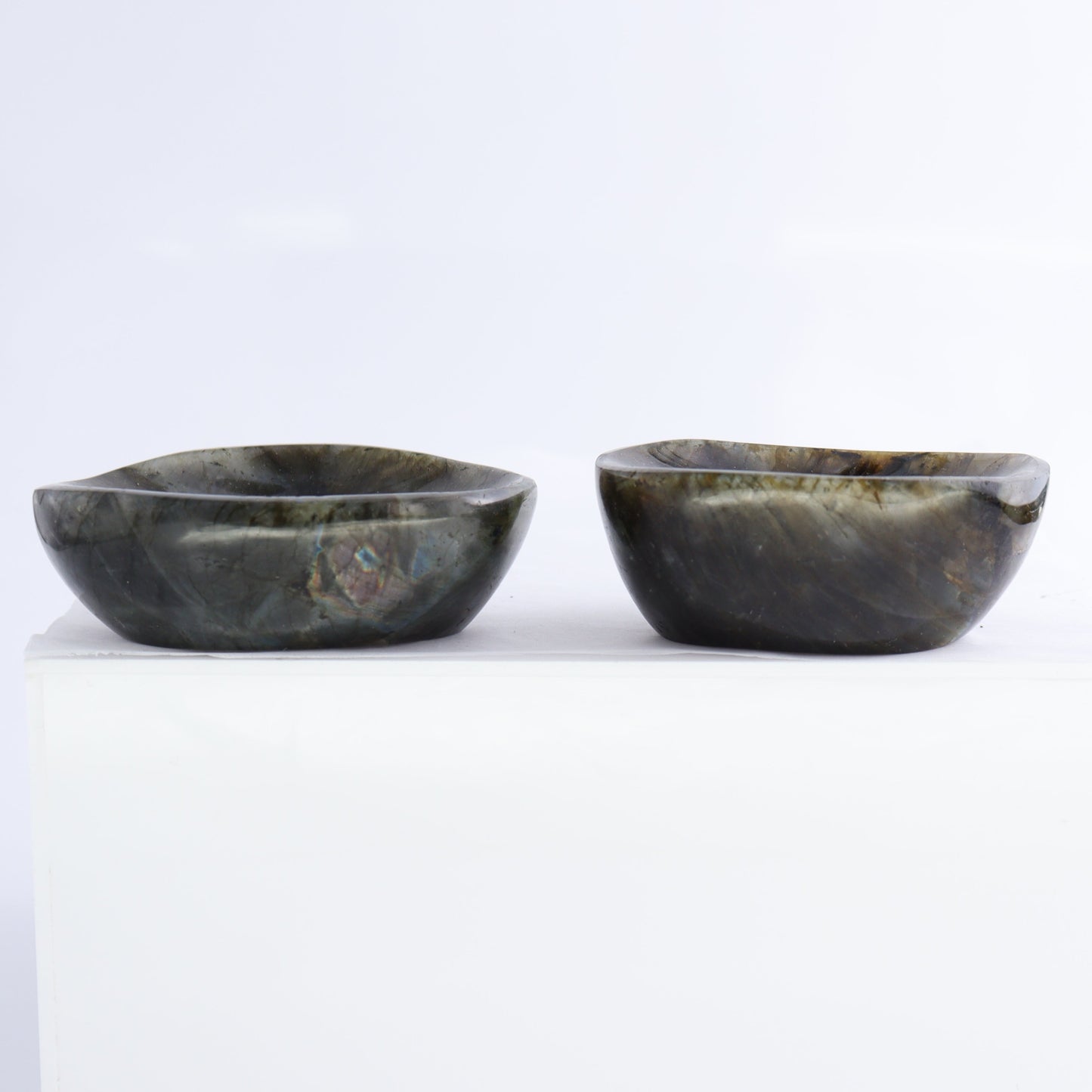 Labradorite Bowls Set of 10 - Expert Wholesale and Supplier of Wholesale Crystals & Bulk Gemstones, ["Bowls","Labradorite","Madagascar"]