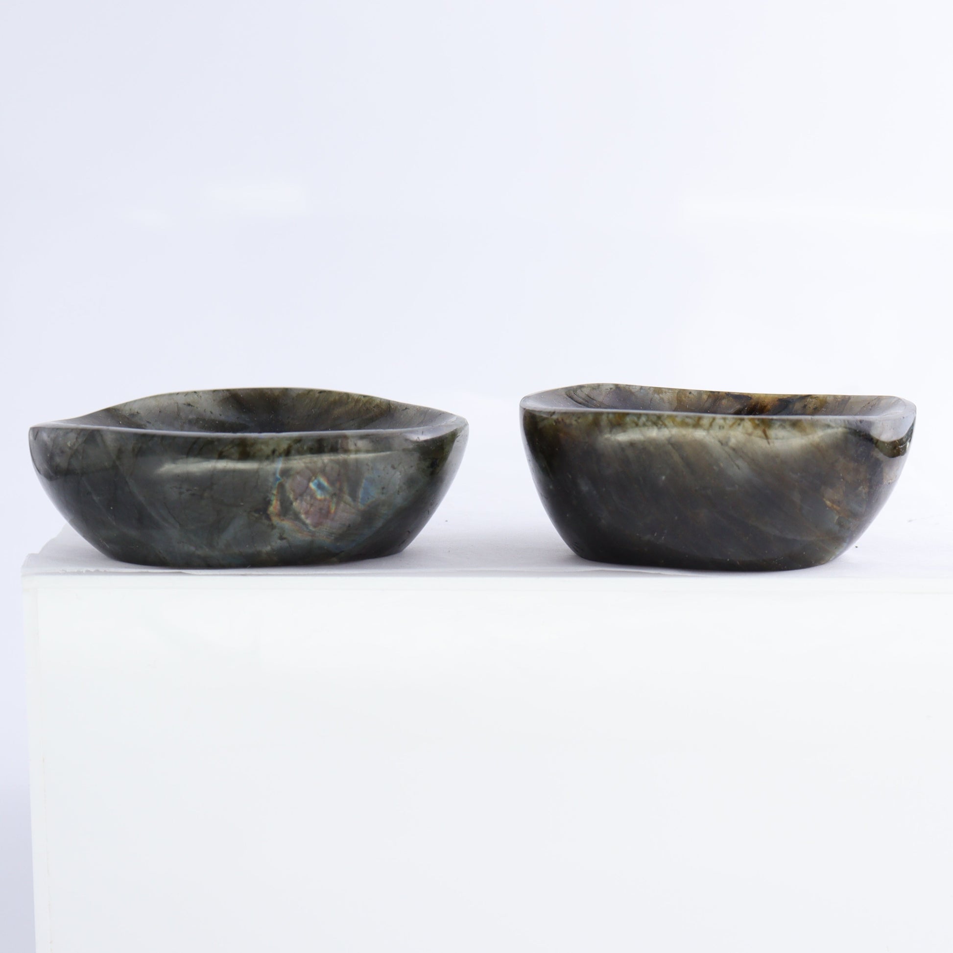 Labradorite Bowls Set of 10 - Expert Wholesale and Supplier of Wholesale Crystals & Bulk Gemstones, ["Bowls","Labradorite","Madagascar"]