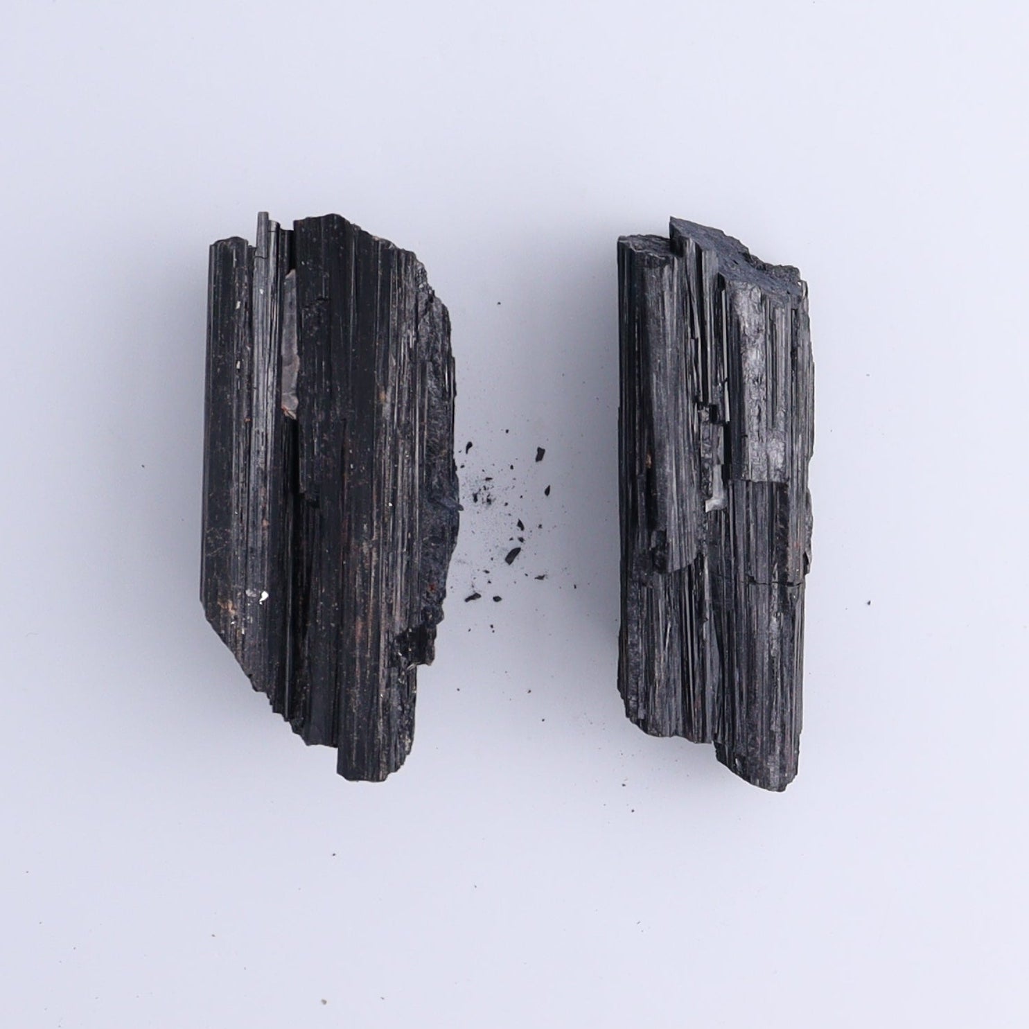 Black Tourmaline Roughs Set of 7 - Expert Wholesale and Supplier of Wholesale Crystals & Bulk Gemstones, ["Black Tourmaline","Rough","Tourmaline"]