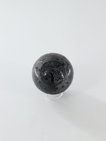 Obsidian Spheres Set of 4 - Expert Supplier of Wholesale Crystals & Bulk Gemstones