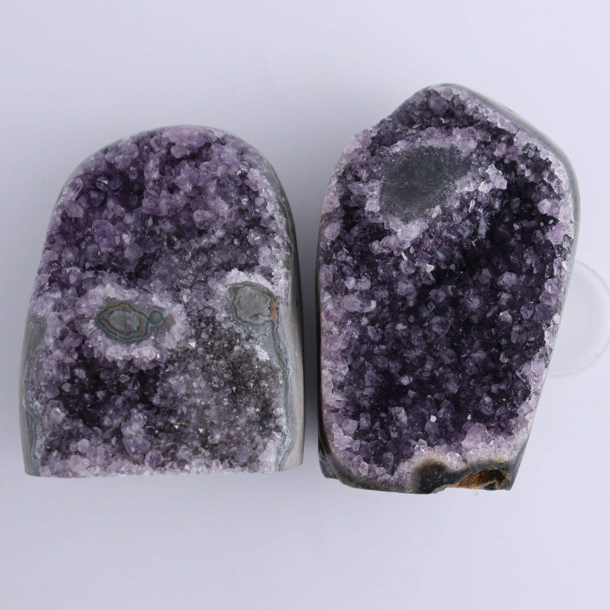 Uruguay Amethyst Set of 5 - Expert Wholesale and Supplier of Wholesale Crystals & Bulk Gemstones, ["Amethyst","Freeforms","Uruguay"]