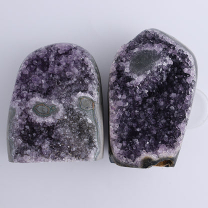 Uruguay Amethyst Set of 5 - Expert Wholesale and Supplier of Wholesale Crystals & Bulk Gemstones, ["Amethyst","Freeforms","Uruguay"]